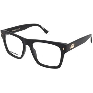 Dsquared2 D2 0037 2M2 Black Gold - Eyewear Frames Dsquared2 D2 0037 2M2 Black Gold - Eyewear Frames