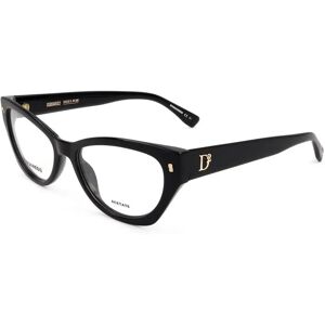 Dsquared2 D2 0043 2M2 Schwarz Gold - Brillenrahmen Dsquared2 D2 0043 2M2 Schwarz Gold - Brillenrahmen