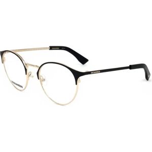 Dsquared2 D2 0058 RHL Gold Black Eyewear Frames - Eyewear Frames Dsquared2 D2 0058 RHL Gold Black Eyewear Frames - Eyewear Frames