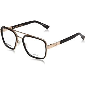 Dsquared2 D2 0064 RHL Gold Black Unisex Eyewear Frames - Eyewear Frames Dsquared2 D2 0064 RHL Gold Black Unisex Eyewear Frames - Eyewear Frames