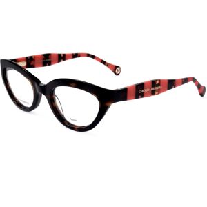 Carolina Herrera Havana/rosso Cat Eye Eyewear - Eyewear Carolina Herrera Havana/rosso Cat Eye Eyewear - Eyewear