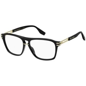 Marc Jacobs Model 679 Black Square Eyeglasses - Eyeglasses Marc Jacobs Model 679 Black Square Eyeglasses - Eyeglasses