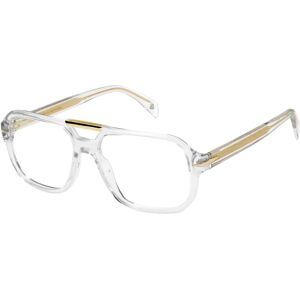 David Beckham Unisex Crystal Gold Eyewear Frames - Eyewear David Beckham Unisex Crystal Gold Eyewear Frames - Eyewear