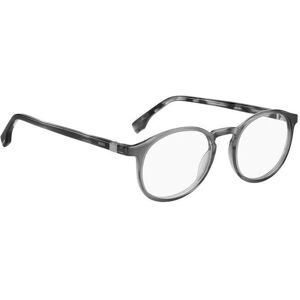 HUGO BOSS 1572 E66 Szürke Csíkos Fekete Szemüvegkeret - Keret HUGO BOSS 1572 E66 Szürke Csíkos Fekete Szemüvegkeret - Keret