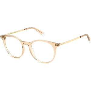 Polaroid PLD D496 Runda Beige Unisex glasögonramar Polaroid PLD D496 Runda Beige Unisex glasögonramar