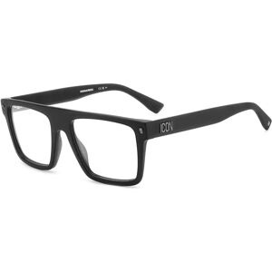 Dsquared2 Icon 0012 003 Matte Black Eyewear Frames - Eyewear Frames Dsquared2 Icon 0012 003 Matte Black Eyewear Frames - Eyewear Frames