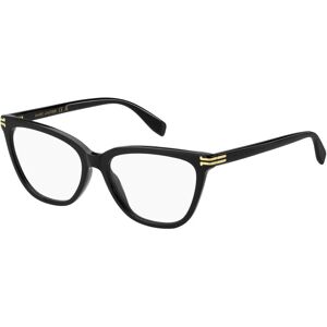 Marc Jacobs MJ 1108 807 Black Acetate Square Eyewear - Eyewear Frames Marc Jacobs MJ 1108 807 Black Acetate Square Eyewear - Eyewear Frames