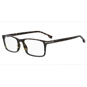 HUGO BOSS 1630 086 HAVANA Acetate Rectangular Eyewear - Eyewear Frames HUGO BOSS 1630 086 HAVANA Acetate Rectangular Eyewear - Eyewear Frames