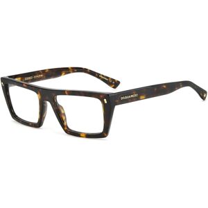 Dsquared2 Havana Unisex Eyewear Frames - Eyewear Frames Dsquared2 Havana Unisex Eyewear Frames - Eyewear Frames