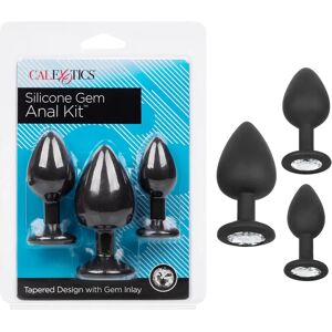 Cal Exotics Conjunto de Tapones Anales con Joyas - 3 Piezas Cal Exotics Conjunto de Tapones Anales con Joyas - 3 Piezas