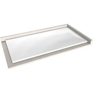 Plato de ducha rectangular Bernstein - 3,2cm altura, 90x180cm, blanco Plato de ducha rectangular Bernstein - 3,2cm altura, 90x180cm, blanco