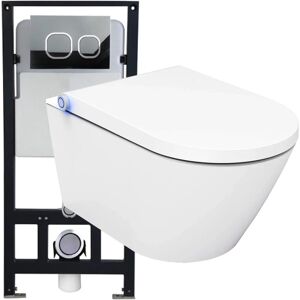 Bernstein WC avec Bidet Basic 1102 - Montage Murale - Publicité Bernstein WC avec Bidet Basic 1102 - Montage Murale - Publicité