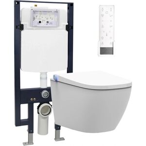 Bernstein Modelo 1104 - Inodoro bidé ajustable con control remoto Bernstein Modelo 1104 - Inodoro bidé ajustable con control remoto