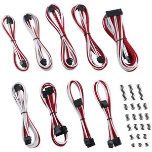 Cablemod Weiß/Rot Stromkabel-Set für Corsair RMi, RMx & RM (Black Label) - Stromkabel-Set Cablemod Weiß/Rot Stromkabel-Set für Corsair RMi, RMx & RM (Black Label) - Stromkabel-Set