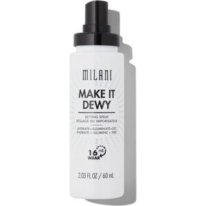 Milani Make It Dewy 3-in-1 Sävyttävä Huurteinen Suihke - Kosteuttaa, Valottaa, Kiinnittää Meikin Milani Make It Dewy 3-in-1 Sävyttävä Huurteinen Suihke - Kosteuttaa, Valottaa, Kiinnittää Meikin