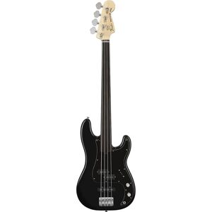 Fender Tony Franklin Bass de précision sans frettes - Noir - Publicité Fender Tony Franklin Bass de précision sans frettes - Noir - Publicité