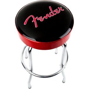 Fender Red Sparkle Logo Barstool - 30 Inch - Barstool Fender Red Sparkle Logo Barstool - 30 Inch - Barstool