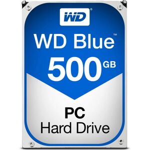 Disco Duro Interno Western Digital Blue 500GB - 5400 RPM - 64MB - 3.5" - SATA III Disco Duro Interno Western Digital Blue 500GB - 5400 RPM - 64MB - 3.5" - SATA III