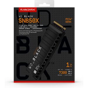 Western Digital SN850X NVMe SSD - 1TB Disque de Jeu - Publicité Western Digital SN850X NVMe SSD - 1TB Disque de Jeu - Publicité