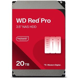 Western Digital Red Pro WD201KFGX 20TB Hard Drive - NAS Compatible Western Digital Red Pro WD201KFGX 20TB Hard Drive - NAS Compatible
