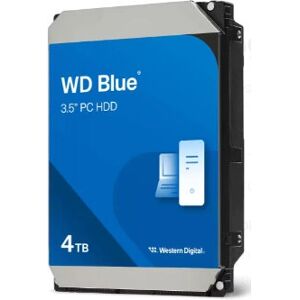 Western Digital WD Blue 3,5-calowy PC HDD 4TB 5400 RPM - Dysk Twardy Western Digital WD Blue 3,5-calowy PC HDD 4TB 5400 RPM - Dysk Twardy