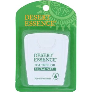 Desert Essence Tea Tree Oil Dental Tape - Waxed - 30 Yds Desert Essence Tea Tree Oil Dental Tape - Waxed - 30 Yds