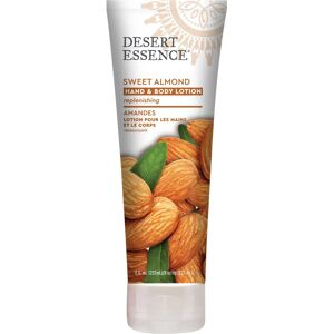 Desert Essence Hand and Body Lotion - Sweet Almond - Hand and Body Lotion Desert Essence Hand and Body Lotion - Sweet Almond - Hand and Body Lotion