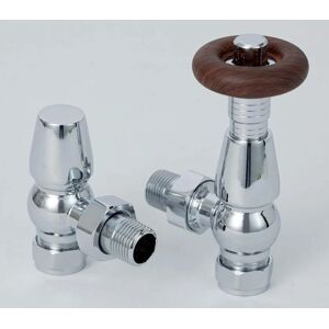 Greenedhouse - Oxford Traditional Chrome Angled TRV Greenedhouse - Oxford Traditional Chrome Angled TRV