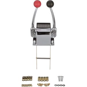 Seachoice Twin Lever Control - Control Plate - Brass Seachoice Twin Lever Control - Control Plate - Brass