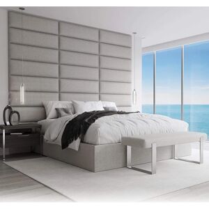VANT PANELS Beige 91cm Headboard Wall Panel Decor - Modern Design VANT PANELS Beige 91cm Headboard Wall Panel Decor - Modern Design