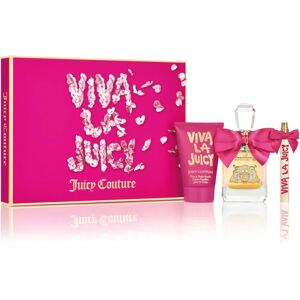 Juicy Couture Viva La Gift Set - Eau de Parfum, Body Soufflé, Bag Spray Juicy Couture Viva La Gift Set - Eau de Parfum, Body Soufflé, Bag Spray