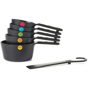 Set de 6 tazas medidoras negras Oxo - Utensilio de cocina Set de 6 tazas medidoras negras Oxo - Utensilio de cocina