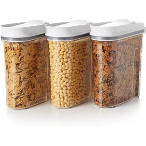 Oxo Good Grips 3-Piece POP Cereal Dispenser Set Oxo Good Grips 3-Piece POP Cereal Dispenser Set