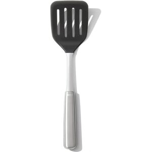 OXO Stainless Steel Slotted Turner - Flexible Silicone Head - Non-Slip Handle OXO Stainless Steel Slotted Turner - Flexible Silicone Head - Non-Slip Handle
