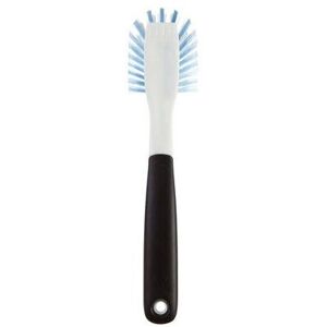 OXO Good Grips dishwashing brush, made of plastic, length: 28cm, black and white OXO Good Grips dishwashing brush, made of plastic, length: 28cm, black and white