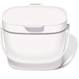 Oxogood Grips Compost Bin - 6.62L White Kitchen Countertop Waste Container Oxogood Grips Compost Bin - 6.62L White Kitchen Countertop Waste Container