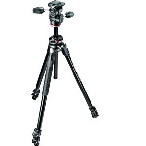 Trépied Manfrotto MK290DUA3-3W - Manfrotto MK290DUA3-3W, Noir, Polyvalent, Léger Trépied Manfrotto MK290DUA3-3W - Manfrotto MK290DUA3-3W, Noir, Polyvalent, Léger