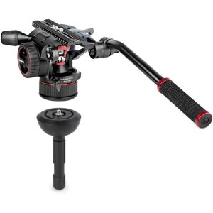Manfrotto MVK500190XV Aluminum Tripod - 5kg Load - 3 Sections - Includes Fluid Head - Black Manfrotto MVK500190XV Aluminum Tripod - 5kg Load - 3 Sections - Includes Fluid Head - Black