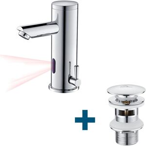 Auralum - GrifoIR - Infrarotsensor - Chrom - Waschbeckenhahn Auralum - GrifoIR - Infrarotsensor - Chrom - Waschbeckenhahn