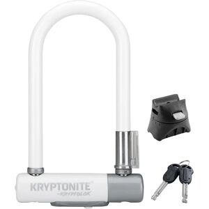 Kryptonite Cykellås Mini-7 med vibrationssystem - Vit Kryptonite Cykellås Mini-7 med vibrationssystem - Vit