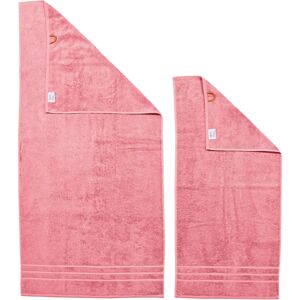 DONE Daily Uni Pink 4-teilige Handtuch-Set - Handtuch-Set DONE Daily Uni Pink 4-teilige Handtuch-Set - Handtuch-Set