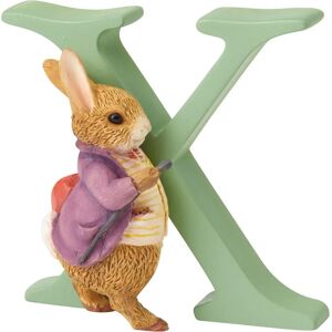 Beatrix Potter Old Mr Benjamin Bunny - Lettera dell'Alfabeto di Resina X Beatrix Potter Old Mr Benjamin Bunny - Lettera dell'Alfabeto di Resina X