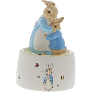 Beatrix Potter Mrs Rabbit i Peter - Ceramiczna Figurki Muzyczna Beatrix Potter Mrs Rabbit i Peter - Ceramiczna Figurki Muzyczna