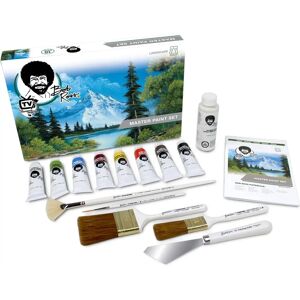 Ensemble Maître Bob Ross - Kit de Peinture avec Set de Croquis Gratuit - Publicité Ensemble Maître Bob Ross - Kit de Peinture avec Set de Croquis Gratuit - Publicité