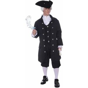 Forum Benjamin Franklin Colonial Patriot Costume - Men's Black Standard Forum Benjamin Franklin Colonial Patriot Costume - Men's Black Standard