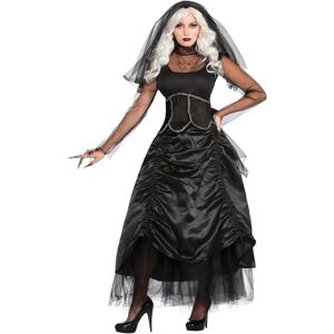 Bristol Novelty Shadow Ghost Costume - Adult UK Size 10-14 - Black Bristol Novelty Shadow Ghost Costume - Adult UK Size 10-14 - Black