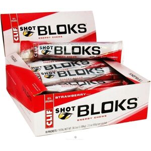 Clif Bar Strawberry Energy Chews - 60g x 18 - Energy Chews Clif Bar Strawberry Energy Chews - 60g x 18 - Energy Chews