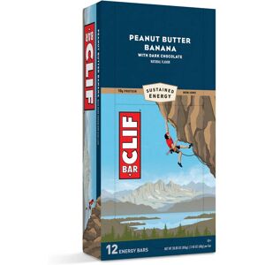 Clif Beurre de Cacahuète et Banane Énergie Barre - Barre Énergétique - Publicité Clif Beurre de Cacahuète et Banane Énergie Barre - Barre Énergétique - Publicité