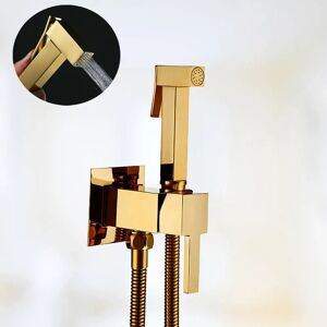 Degertap Gold Toilet Bidet Handheld Spray Gun Set - Bathroom Bidet & Shower Head Degertap Gold Toilet Bidet Handheld Spray Gun Set - Bathroom Bidet & Shower Head