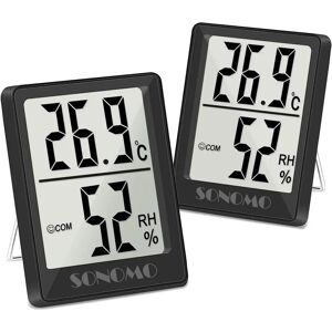Sonomo Hygrometer Termometer - Hög Precision Inomhussensor Sonomo Hygrometer Termometer - Hög Precision Inomhussensor